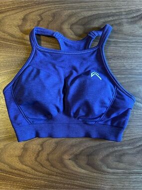 Oner Active Purple High-Neck Sports Bra